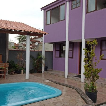 Casa Roxa Com Piscina Em Condominio Araquari Eksteriør bilde