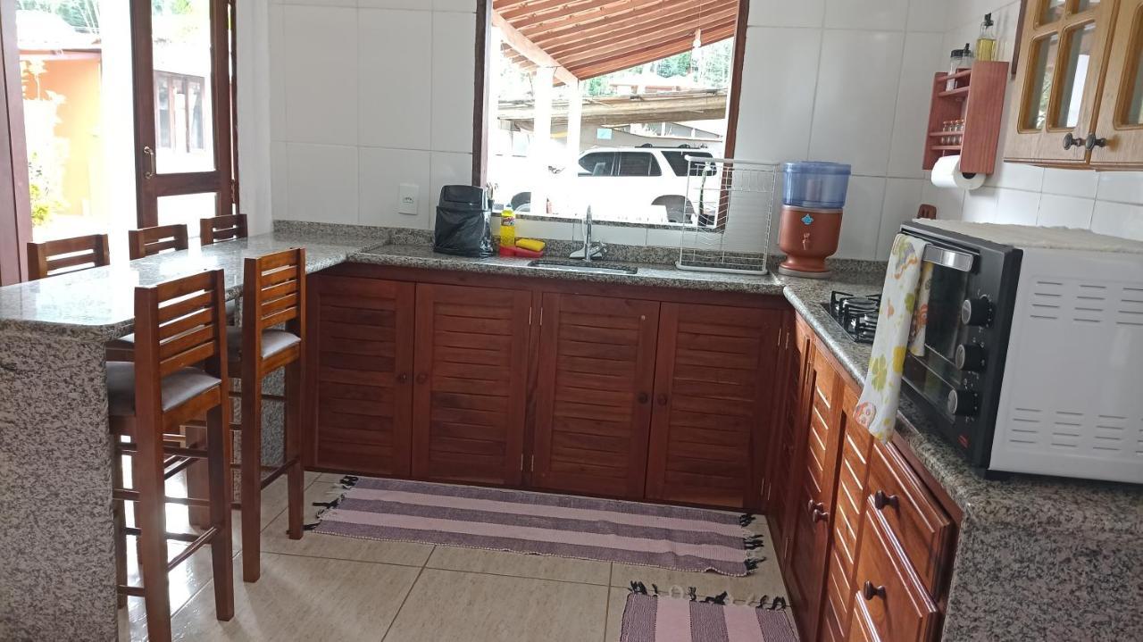 Casa Roxa Com Piscina Em Condominio Araquari Eksteriør bilde