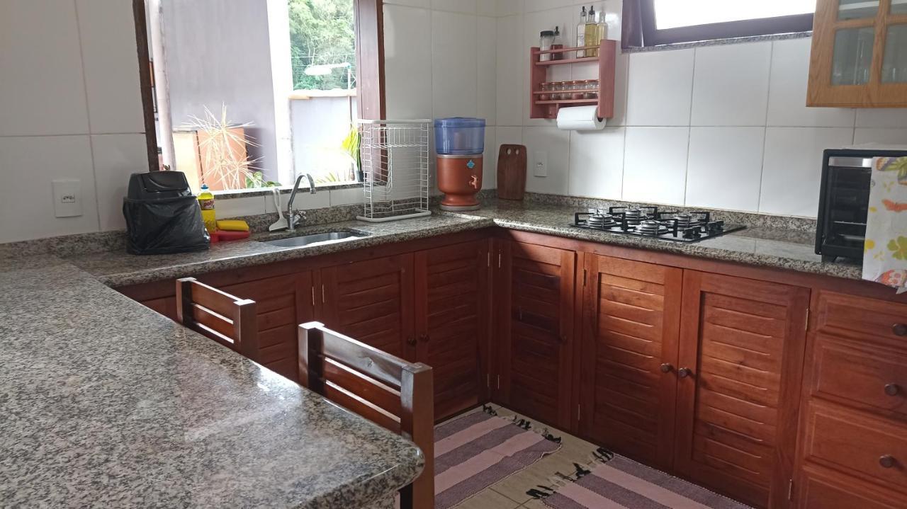 Casa Roxa Com Piscina Em Condominio Araquari Eksteriør bilde