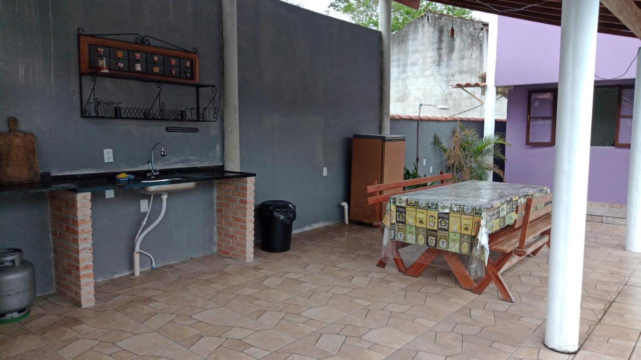 Casa Roxa Com Piscina Em Condominio Araquari Eksteriør bilde
