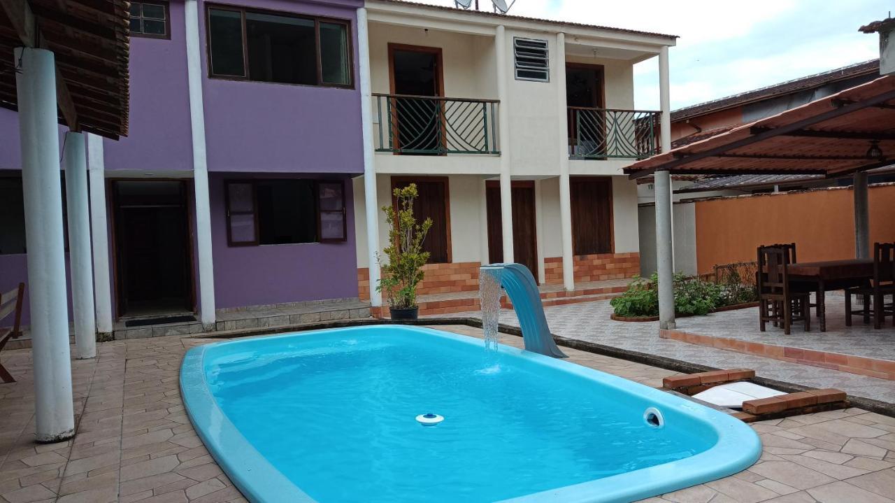 Casa Roxa Com Piscina Em Condominio Araquari Eksteriør bilde
