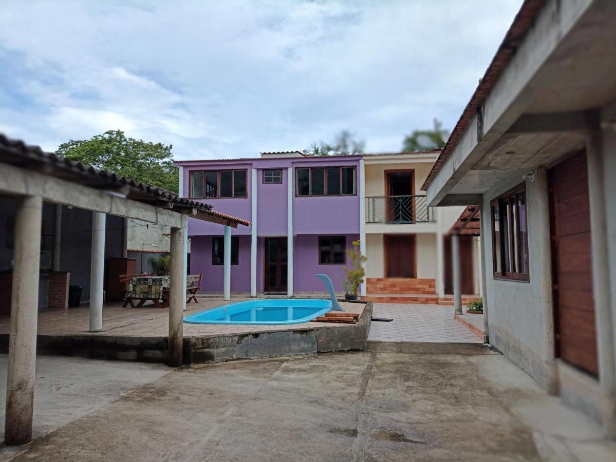 Casa Roxa Com Piscina Em Condominio Araquari Eksteriør bilde